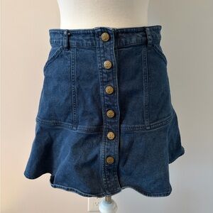 Draper James Denim Mini Skirt